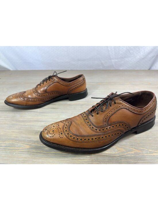 Allen Edmonds McAllister Leather Brogue Oxfords Dress Shoes Mens 10 Read main image 8
